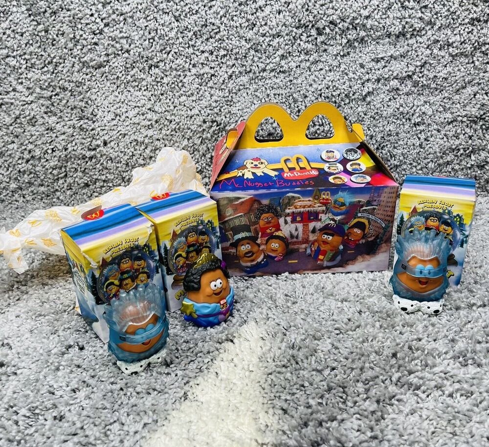 McDONALD'S The Kerwin Frost Box McNugget Buddies Set of 3 Waffutu & Brrrick 2023